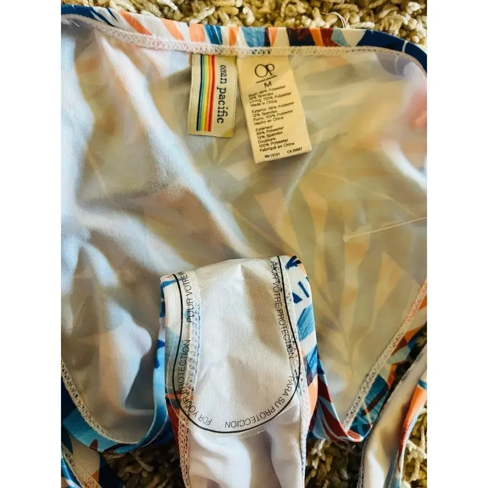 NWT❤️OP Ocean Pacific Women Swimsuit szM